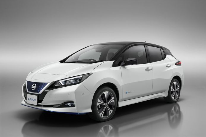 De nieuwste versie van de Nissan Leaf komt verder