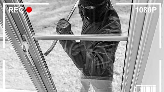 Foto ter illustratie. De politie spotte vijf verdachten op camerabeelden die ze maakte in een woning in Heerde.