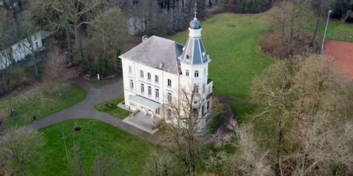Kasteel Borluut mét draak.