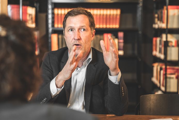 Paul Magnette, voorzitter van de PS en burgemeester van Charleroi.