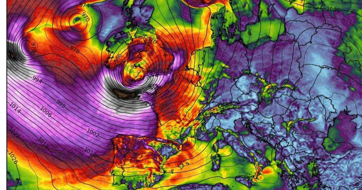 Storm Ciarán nadert Europa, dit staat ons land te wachten | Binnenland