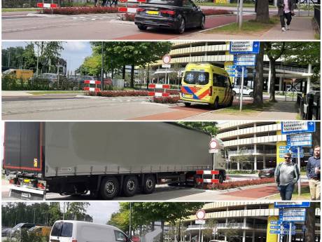 Hectische taferelen op weg richting Eindhoven Airport door nieuwe bussluis