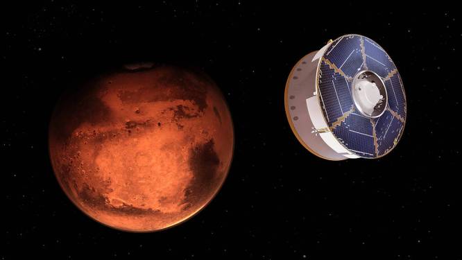 Megatsunami trof Mars miljarden jaren terug na inslag asteroïde