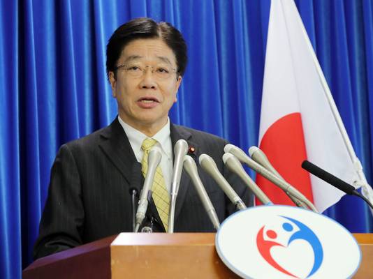 Minister van Volksgezondheid Katsunobu Katu wil voorzichtig blijven over de doodsoorzaak van de vrouw.