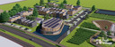 Het fonkelnieuwe ontwerp voor FruitVillage naast Fruit Tech Campus in Geldermalsen