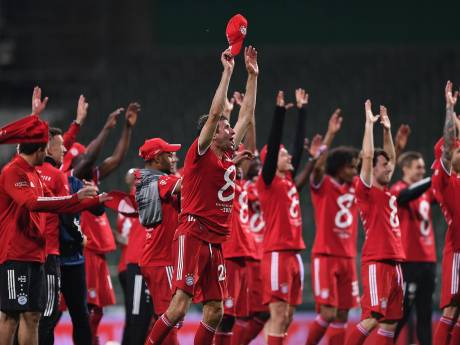 Recordgoal Lewandowski én vingertoppen Neuer schenken Bayern achtste landstitel op rij