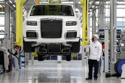 Productie Russische Rolls Royce van start