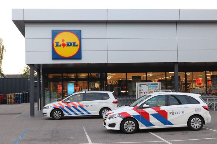 De Lidl-supermarkt Kanaal-Noord.