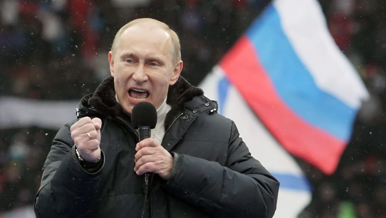 De Russische president Vladimir Poetin Beeld epa