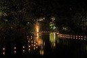 Het A.G.J. ter Weemepark wordt eens in de vijf jaar sfeervol verlicht. Vorig jaar, bij het 75-jarig bestaan van het park, ging dat vanwege corona niet door.