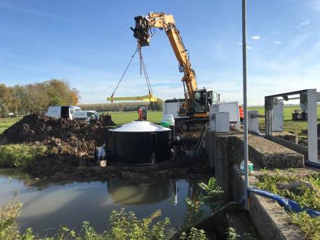 Nieuwste model vispassage in Almkerk waakt over waterkwaliteit en soort vissen
