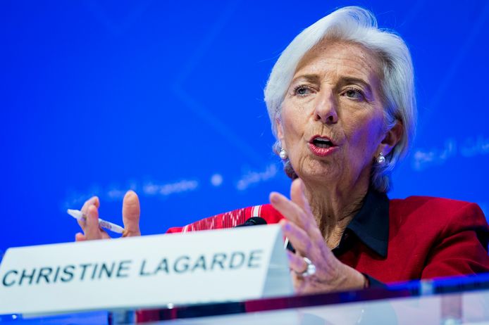 IMF-topvrouw Christine Lagarde
