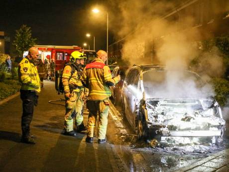 Geparkeerde auto in brand op Eshofweg in Ede