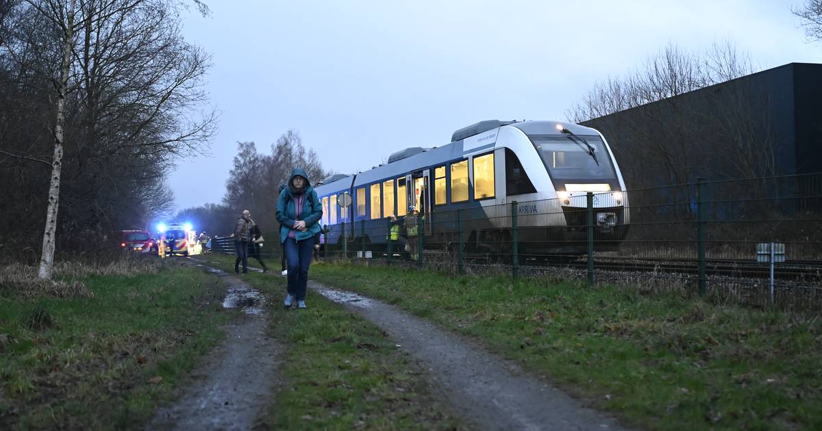 Geen treinen tussen Groningen en Haren door aanrijding, Code oranje in Waddengebied om storm Henk en fietser raakt gewond