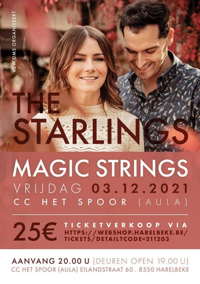 The Starlings komen naar Het Spoor vrijdag