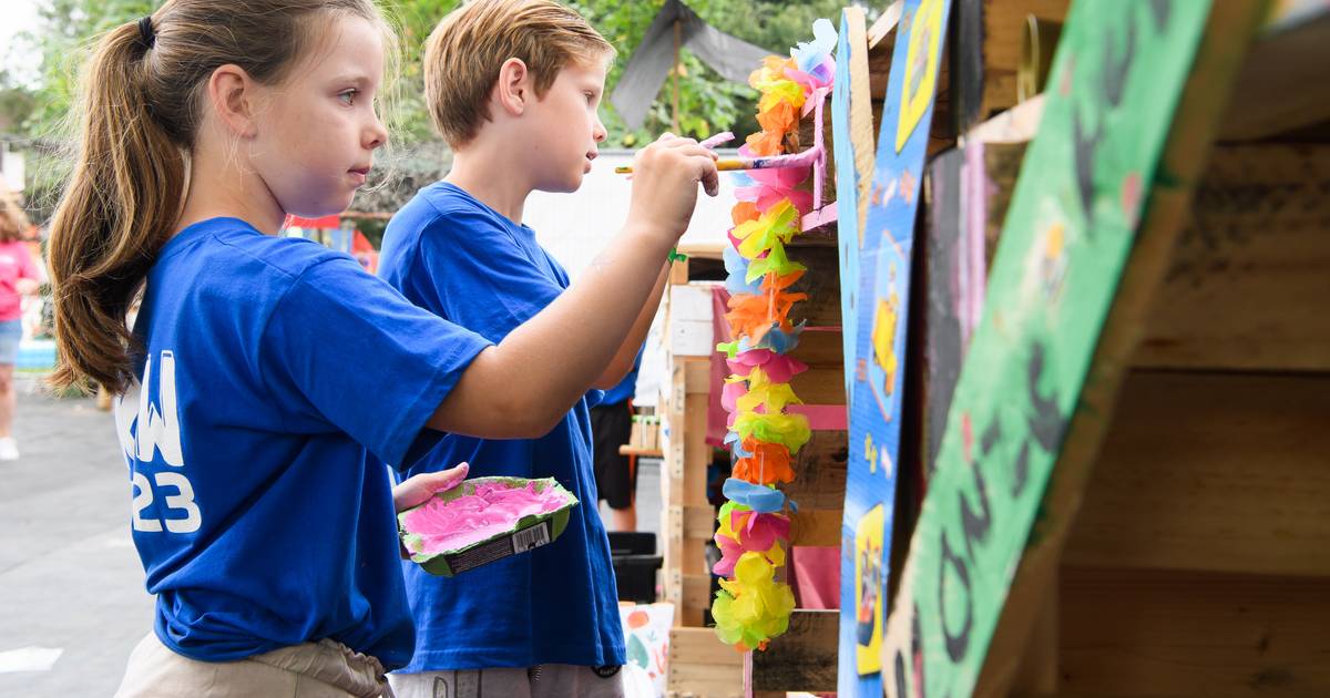 Eerste kindervakantieweek in Galder-Strijbeek: ‘Anders zit ik toch maar de hele dag op mijn telefoon
