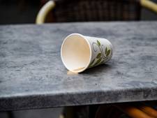 Rondzwervende koffie to go bekers is tijdelijk probleem, hoopt Gorinchem