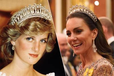Prinses Kate eert Diana met een van haar lievelingstiara’s