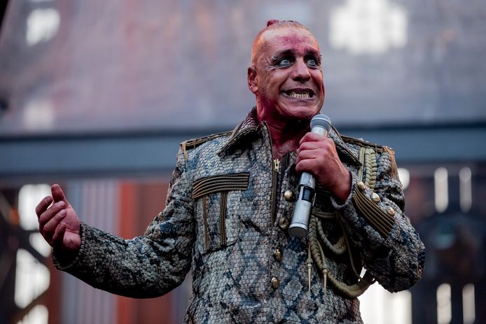 22 June 2019, Berlin: Till Lindemann, front singer of German band Rammstein,