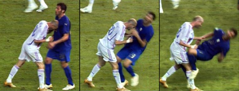 'Alledaagse verwensing' gaf aanzet tot kopstoot Zidane ...