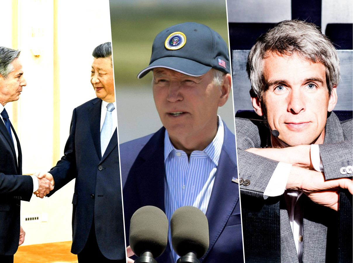 Biden Noemt Xi Een Joe Biden noemt Xi Jinping “dictator”. China-kenner Jonathan Holslag: “Biden  zet Xi hiermee in zijn hemd” | Foto | hln.be