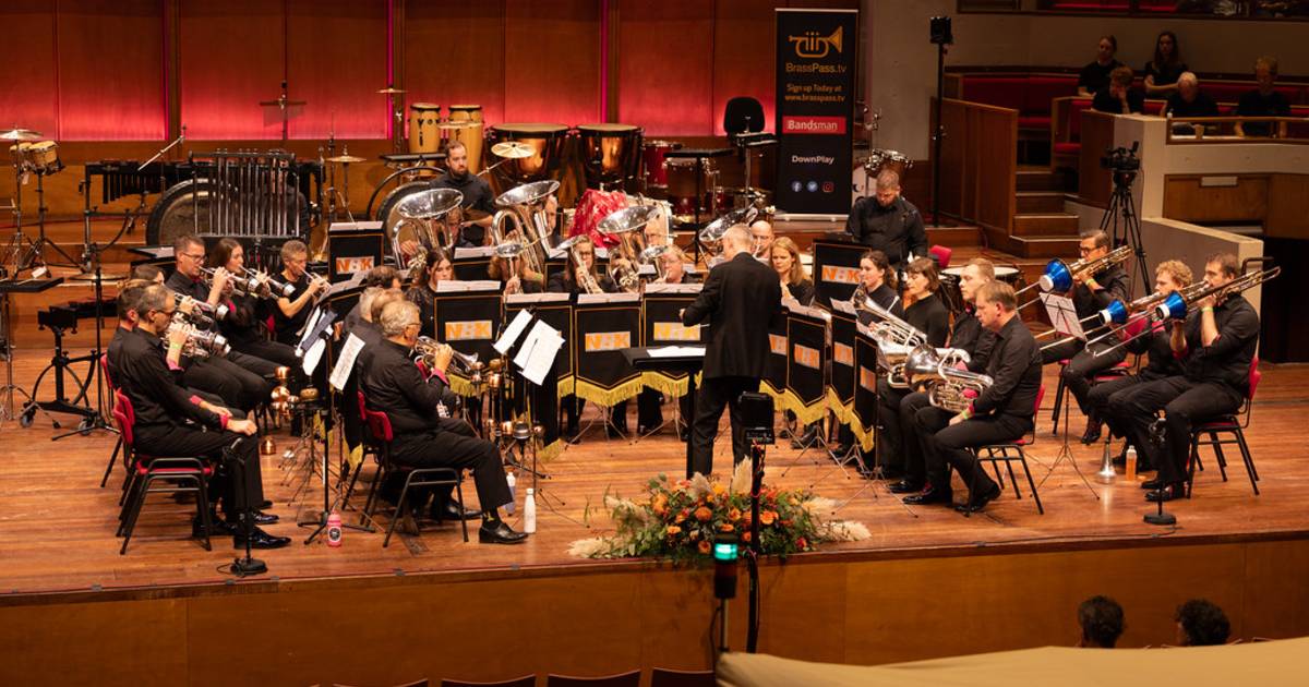 Brassband Excelsior uit Zalk kampioen in eerste divisie op NK