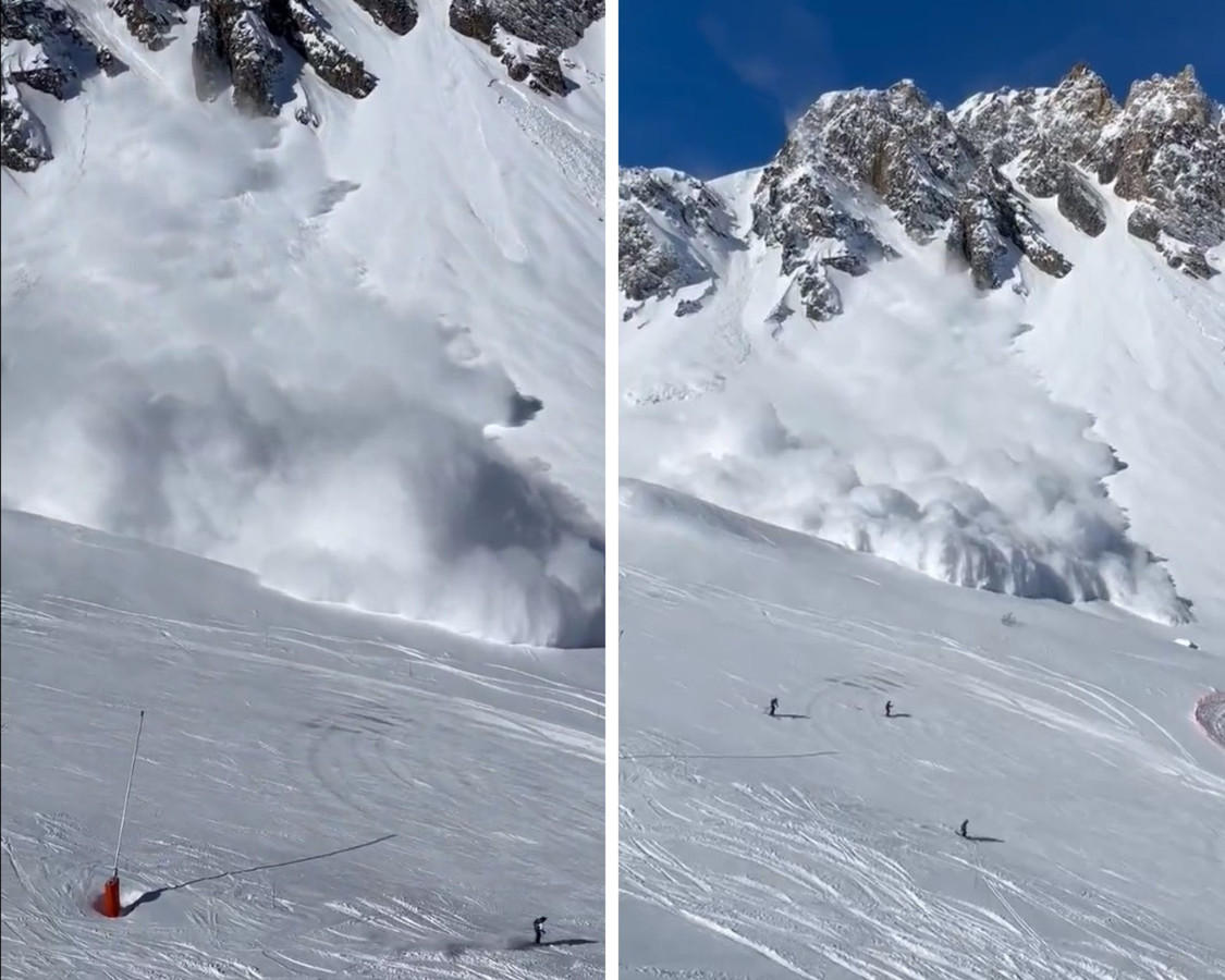 Deux avalanches se sont déclenchées ce mercredi dans la station de Tignes.