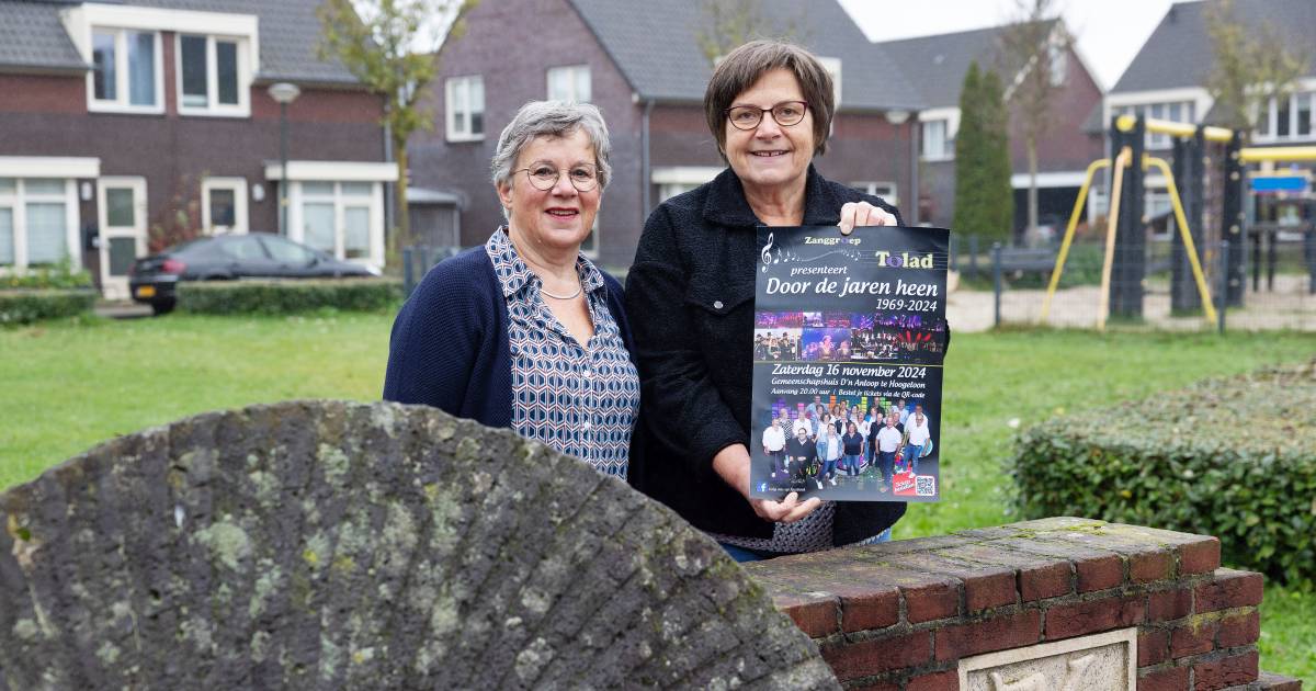 Zanggroep Tolad viert jubileum met spetterend concert