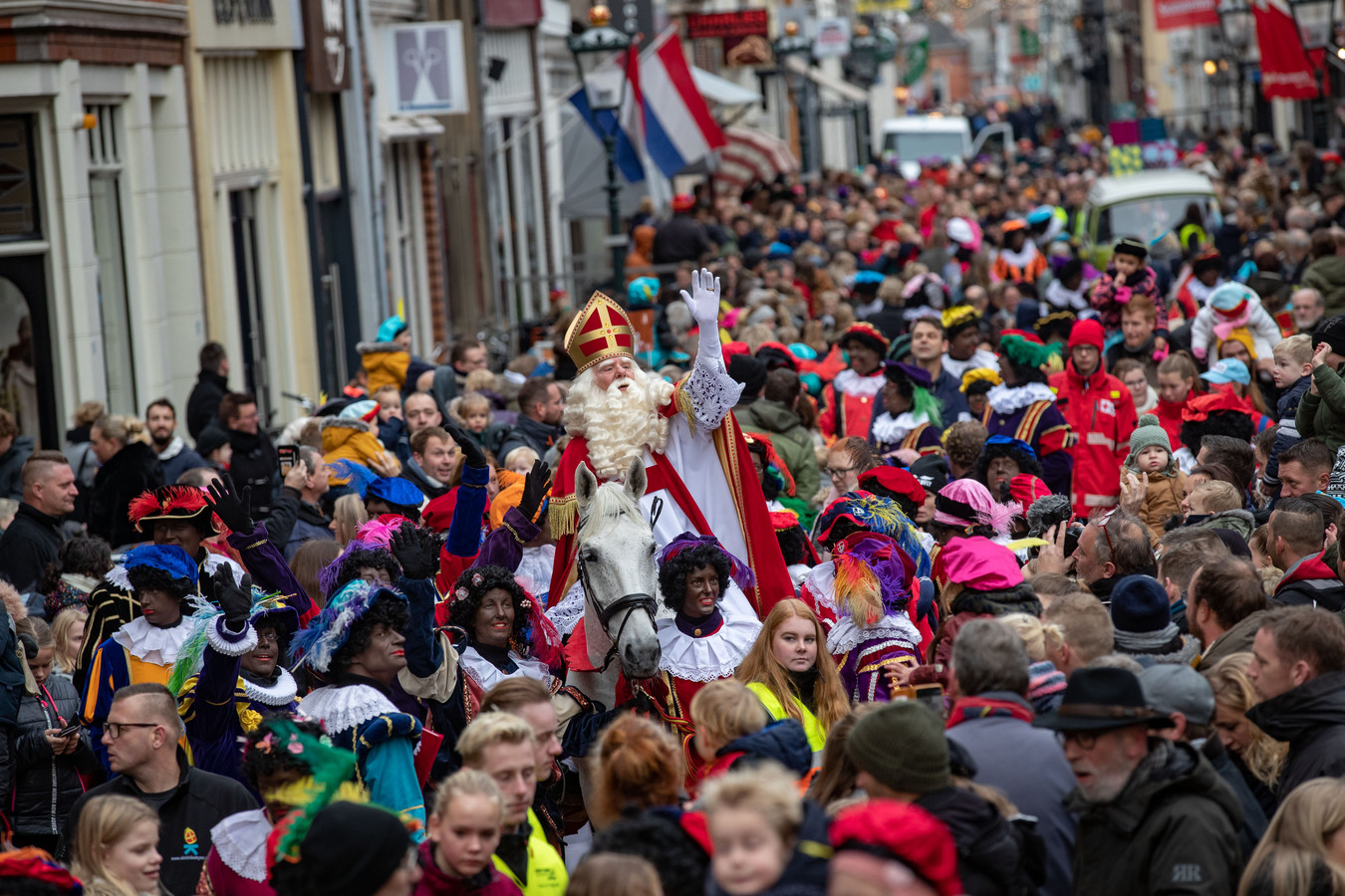 Geen intocht van Sinterklaas dit jaar