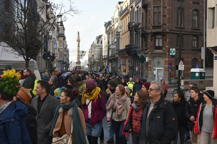 Klimaatoptocht Brussel