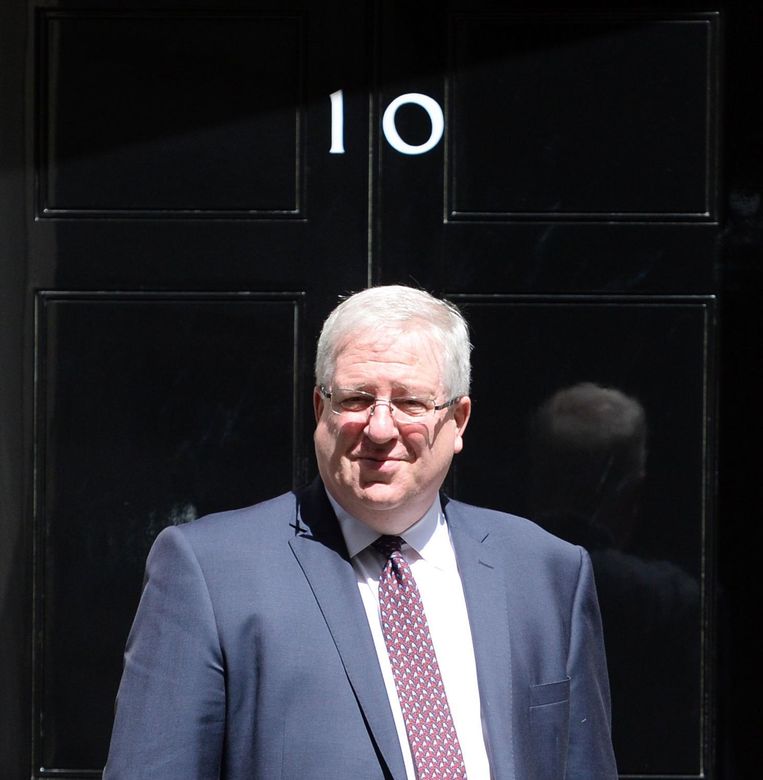 Patrick McLoughlin. Beeld afp