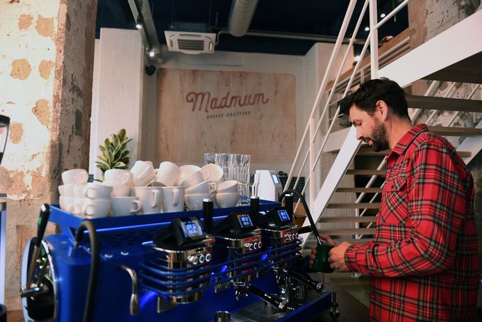 Madmum, een nieuwe koffiezaak van Pieter Claes aan de Vaartkom in Leuven.