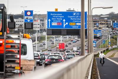 Vakantiefiles: Hemelvaart zorgt voor zeer drukke avondspits