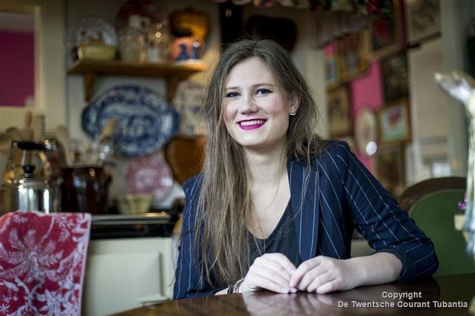 Lidewij Krakers heeft prijs gewonnen en gaat naar de NASA in Houston voor project Mars.