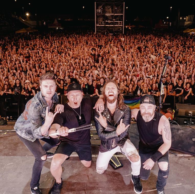 Bullet For My Valentine  Beeld Instagram bfmvofficial