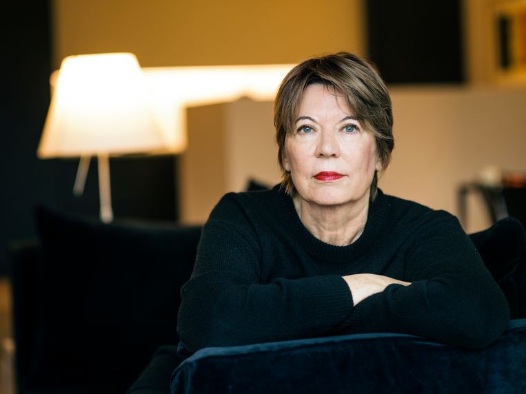 'Hugo was geen huiler en hij hield ook niet van huilende vrouwen. Hij probeerde het luchtig te houden. Hij was geen man van onnodige zwaarte, daar had-ie een hekel aan' Beeld Johan jacobs/Humo