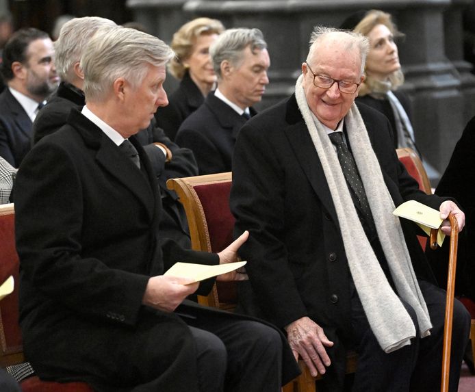 Le roi Philippe et le roi Albert II.