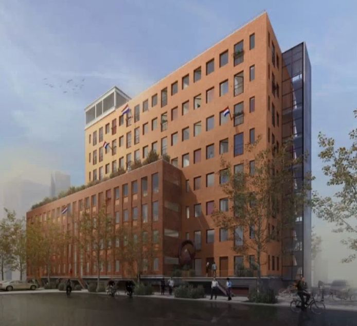 Het kantorencomplex waarin hiervoor onder meer de jeugdbescherming zat wordt nu een wooncomplex.