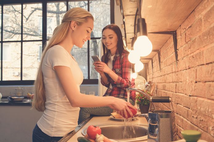 Als studenten samen een woning of een appartement huren mag meestal niet.