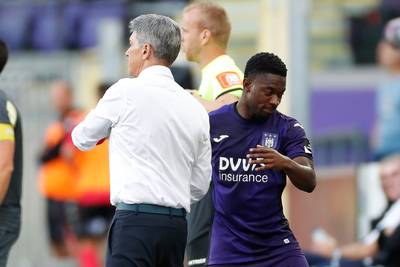 Felice Mazzu espère retenir Francis Amuzu à Anderlecht