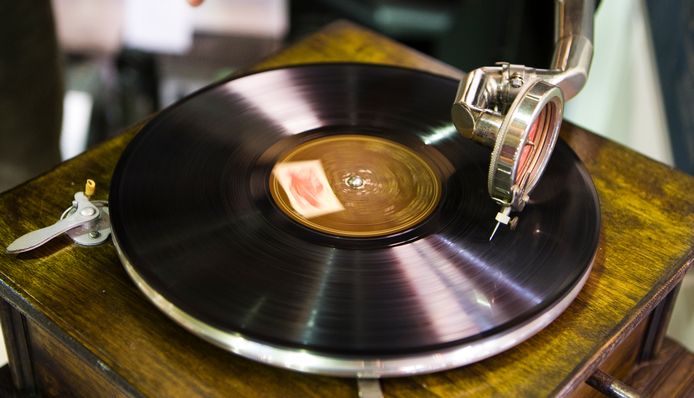 Gramofon 78 rpm di Radio Museum Rotterdam