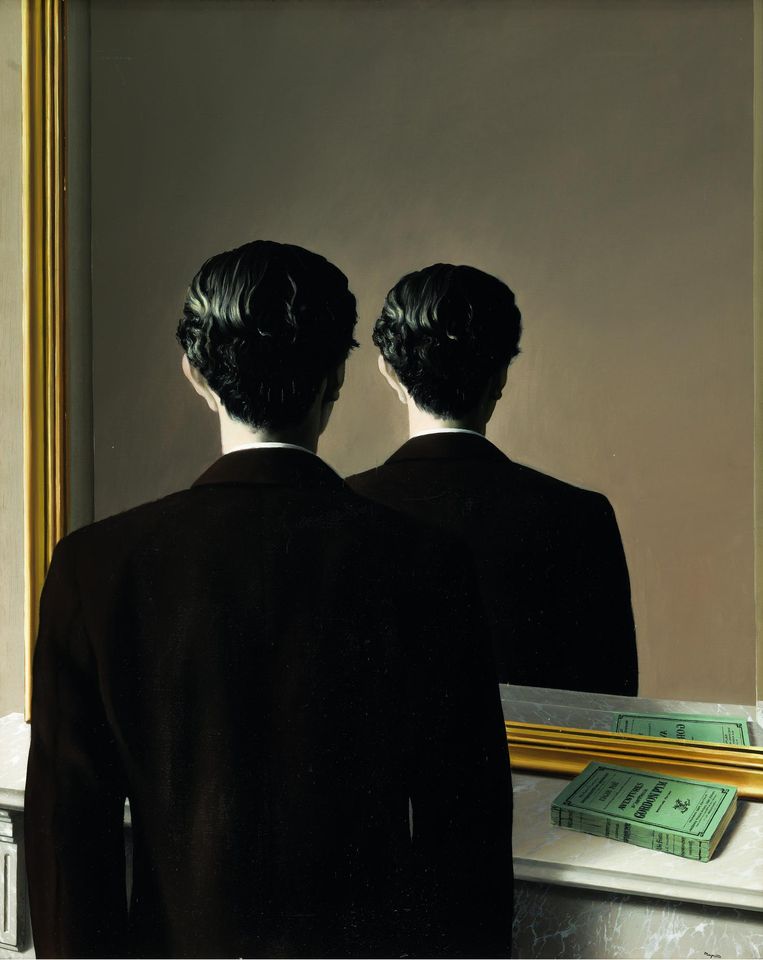 René Magritte, La reproduction interdite (verboden af te beelden), 1937. Beeld RV - Museum Boijmans van Beuningen