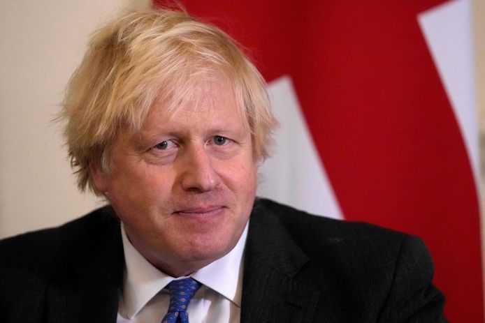 De Britse premier Boris Johnson