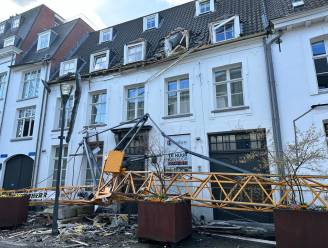 Als bij wonder amper één lichtgewonde nadat bouwkraan omvalt in Turnhout