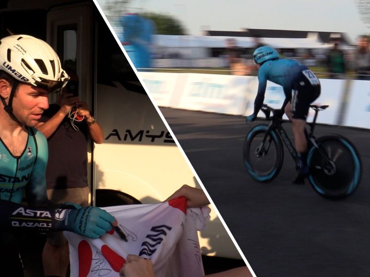 Scheidende wielerheld Mark Cavendish bij ZLM Tour: 'Díe wilde ik zien'