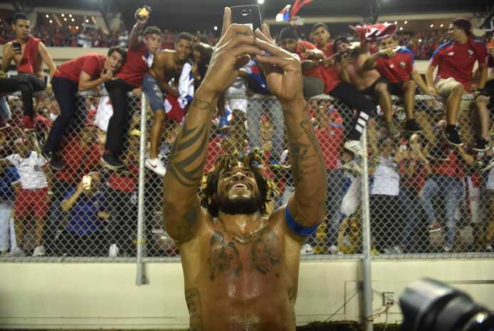 Roman Torres is de grote man in Panama na zijn winnende goal tegen Costa Rica.