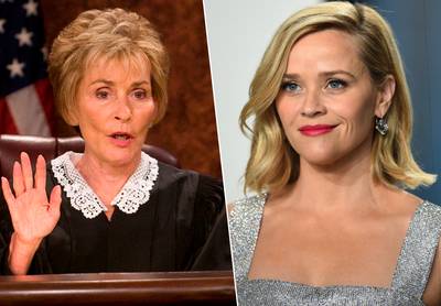 ‘Judge Judy’ hoopt dat Reese Witherspoon haar wil spelen in biografische film: “De gelijkenis is treffend”
