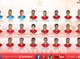 La sélection espagnole pour affronter les Diables Rouges