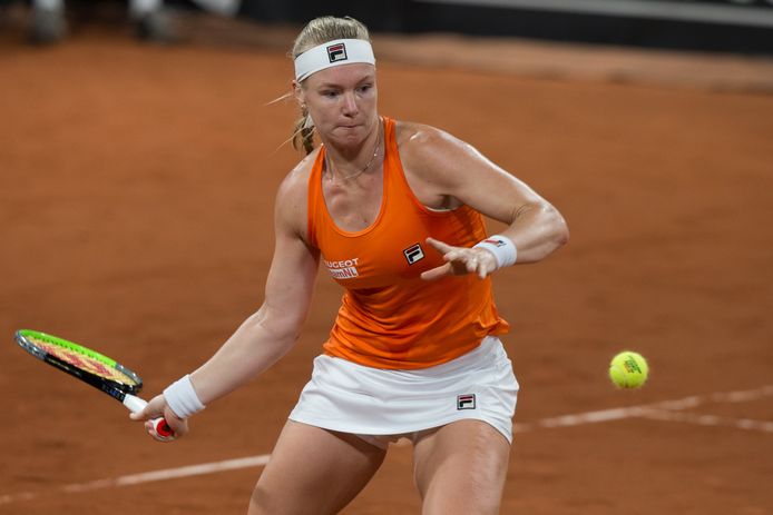 Vechtende Bertens zet Nederland op voorsprong in Fed Cup ...