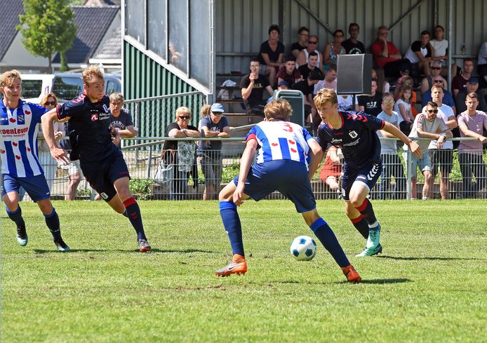 De finale van de Esad Osmanovski Memorial Cup in 2018: Heerenveen-Aarhus.
